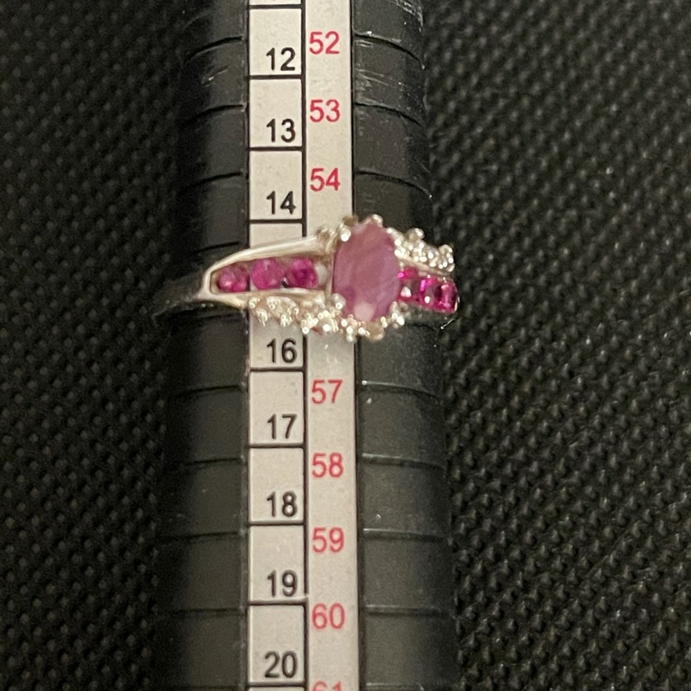 COPY - Ring Ruby 925 Sterling Silver - Picture 7 of 7